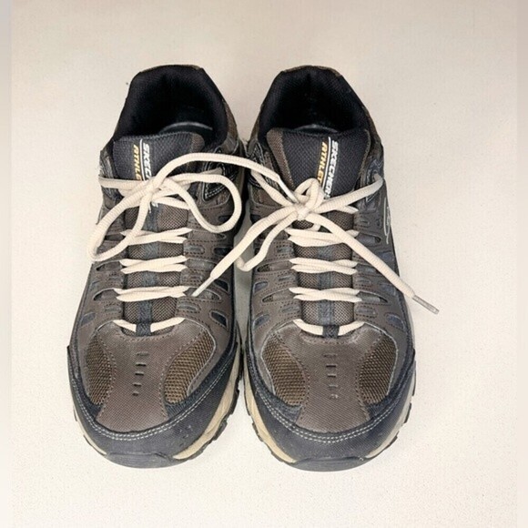 Skechers Atlantic brown memory foam Hiking. Size 11.